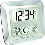 Jumbo Wall Clock with Moon Phase Display WS8118
